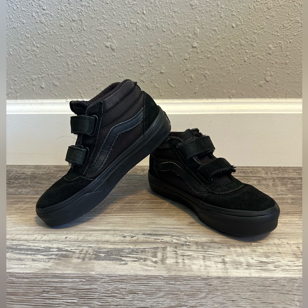 High Top Velcro Vans